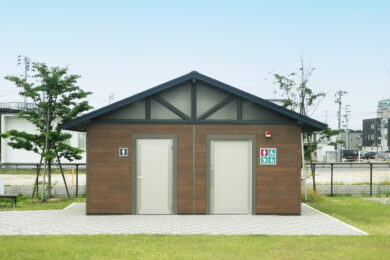 秋田県大仙市中通街区公園